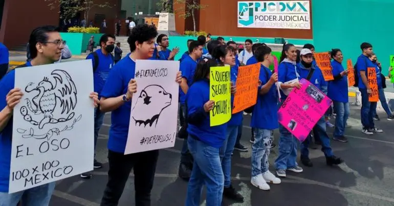 Tras bloqueo, trabajadores de ‘El Oso logran mesa de diálogo para recuperar materiales