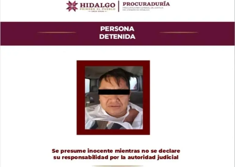 Capturan en Hidalgo a “El H”, presunto líder delincuencial y principal generador de violencia en Tula-Tepeji