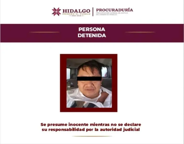 Capturan en Hidalgo a “El H”, presunto líder delincuencial y principal generador de violencia en Tula-Tepeji