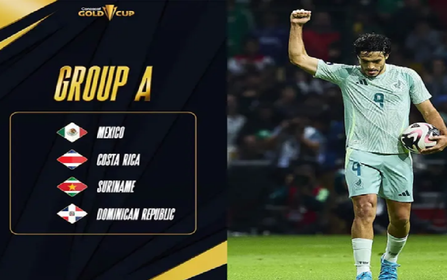 Así quedan los Grupos para la Copa Oro 2025