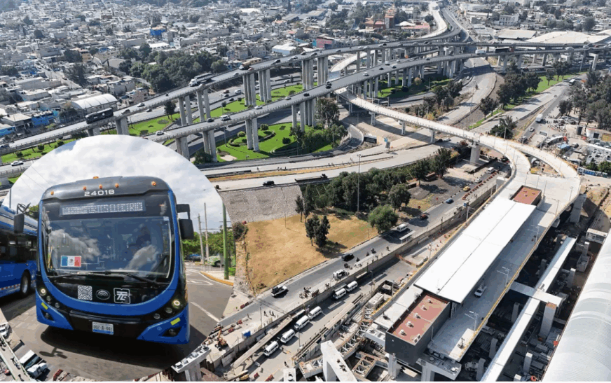 Sheinbaum pone fecha a inauguración del Trolebús elevado a Chalco
