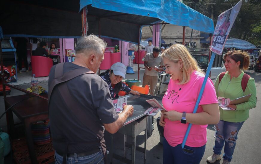 Mari Tania Castillo suma 13 delegaciones recorridas