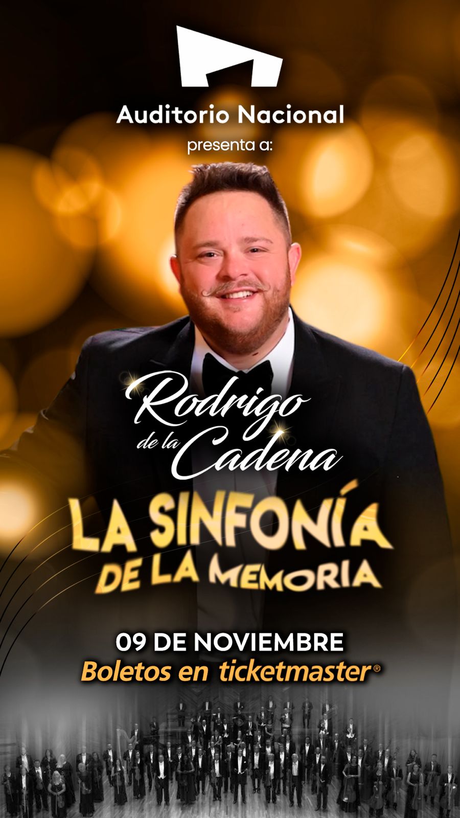 RODRIGO DE LA CADENA PRESENTA “LA SINFONÍA DE LA MEMORIA” EN RUEDA DE PRENSA RUMBO A SU PRESENTACIÓN EN EL AUDITORIO NACIONAL