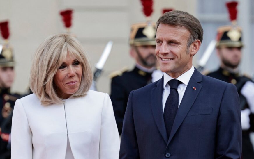 Macron niega pelea con su esposa: “Sólo estábamos bromeando”