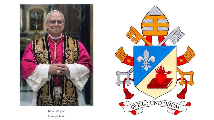 Revelan escudo de armas y lema del Papa León XIV; te explicamos qué representa