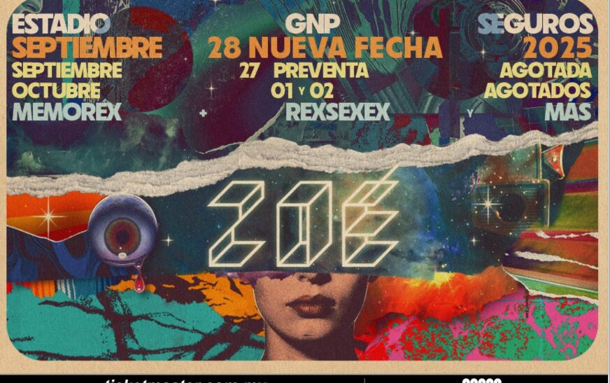¡Récord histórico! Zoé anuncia cuarta fecha en el Estadio GNP Seguros