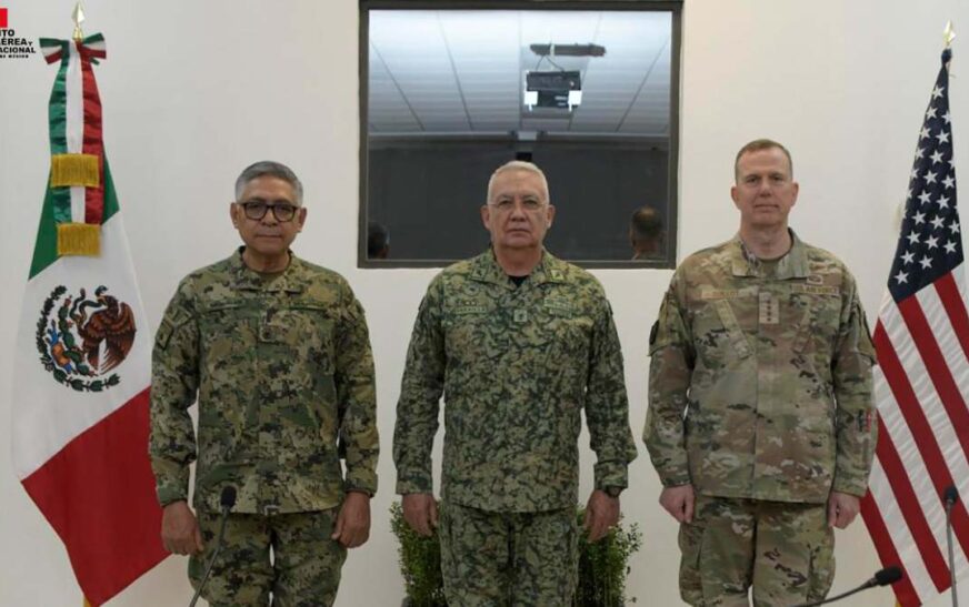 Fuerzas armadas mexicanas y Comando Norte de EE. UU. sostienen encuentro para reforzar seguridad en la frontera