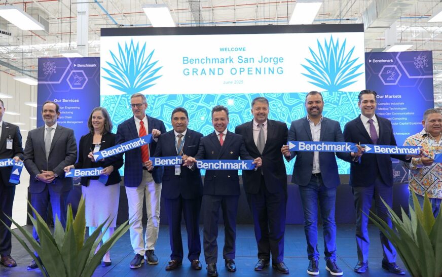 Benchmark inaugura planta de manufactura avanzada en Tlajomulco, Jalisco