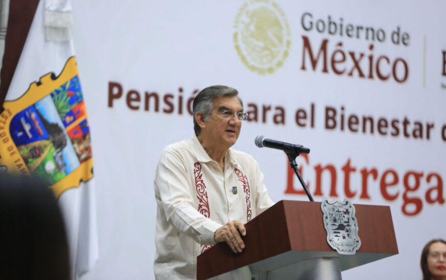 Encabeza Américo entrega de tarjetas de Pensión para el Bienestar a Personas con Discapacidad