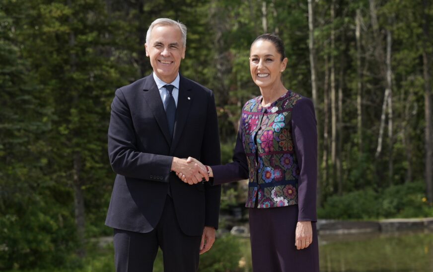 Cumbre G7. Sheinbaum llega reunión Canadá