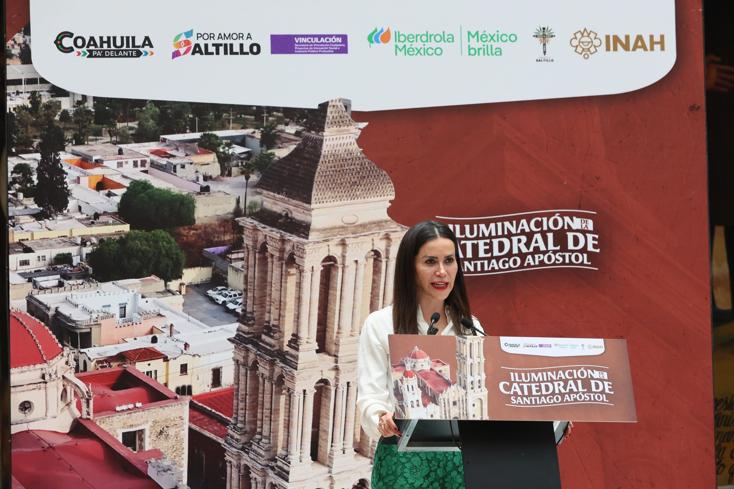Iberdrola MÃ©xico y Gobierno de Coahuila presentan proyecto para iluminar la Catedral de Saltillo