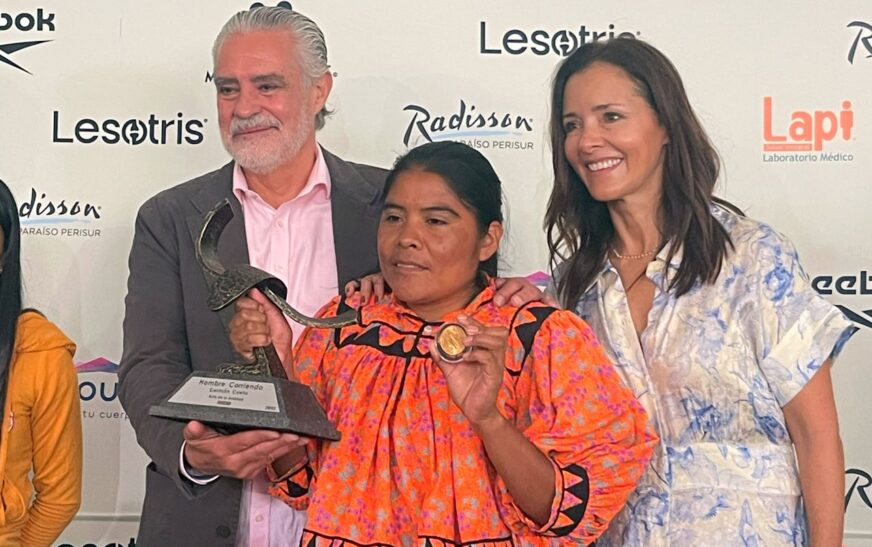 Lorena Ramírez, la campeona rarámuri, disputará la Carrera del Día del Padre este domingo 15