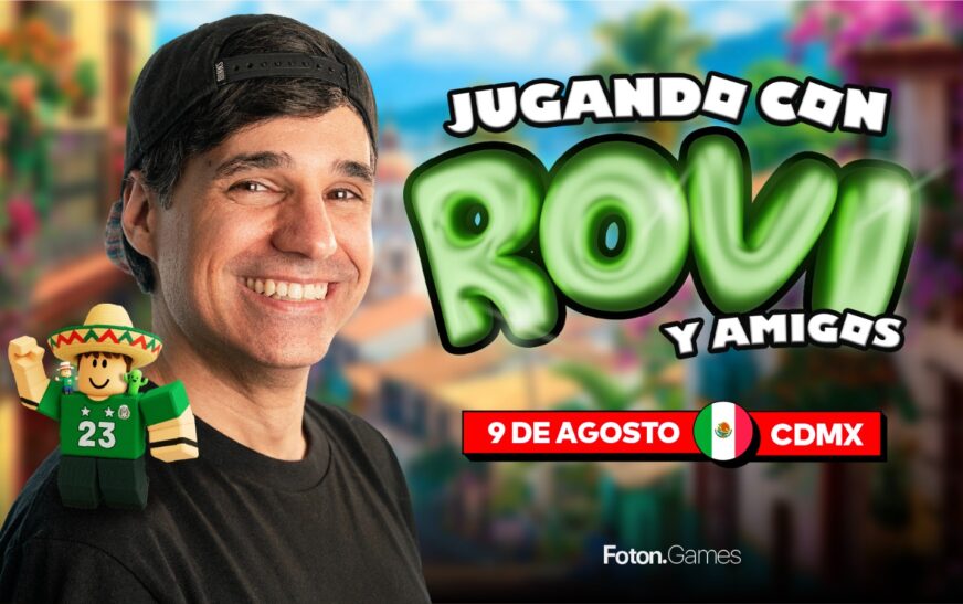 “Jugando con Rovi” llega a CDMX: el espectáculo en vivo que une a fans de Roblox, familias y gamers en una misma aventura