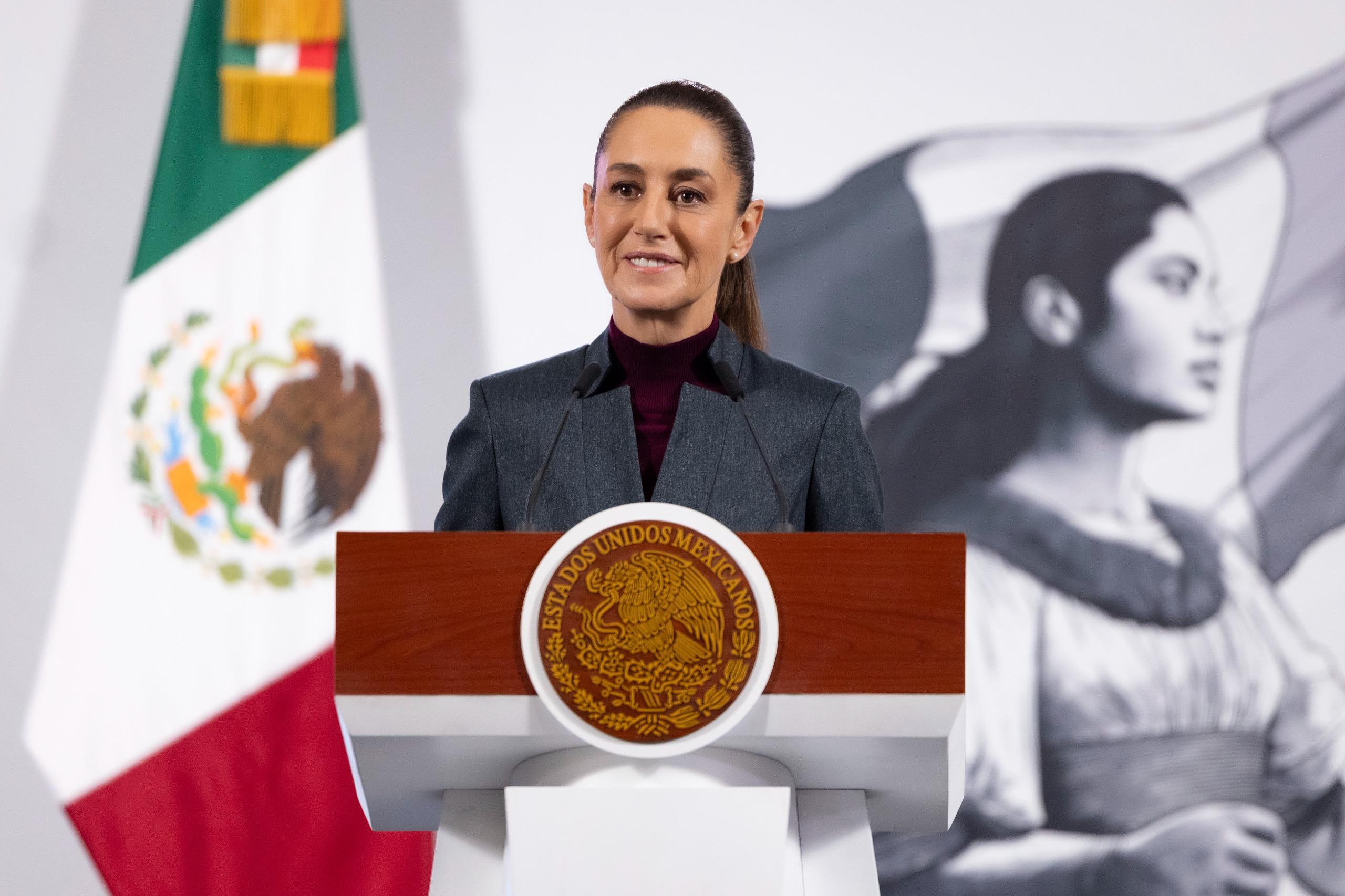Sheinbaum, con niveles históricos de aprobación: 82.5% avala su mandato, revela encuesta