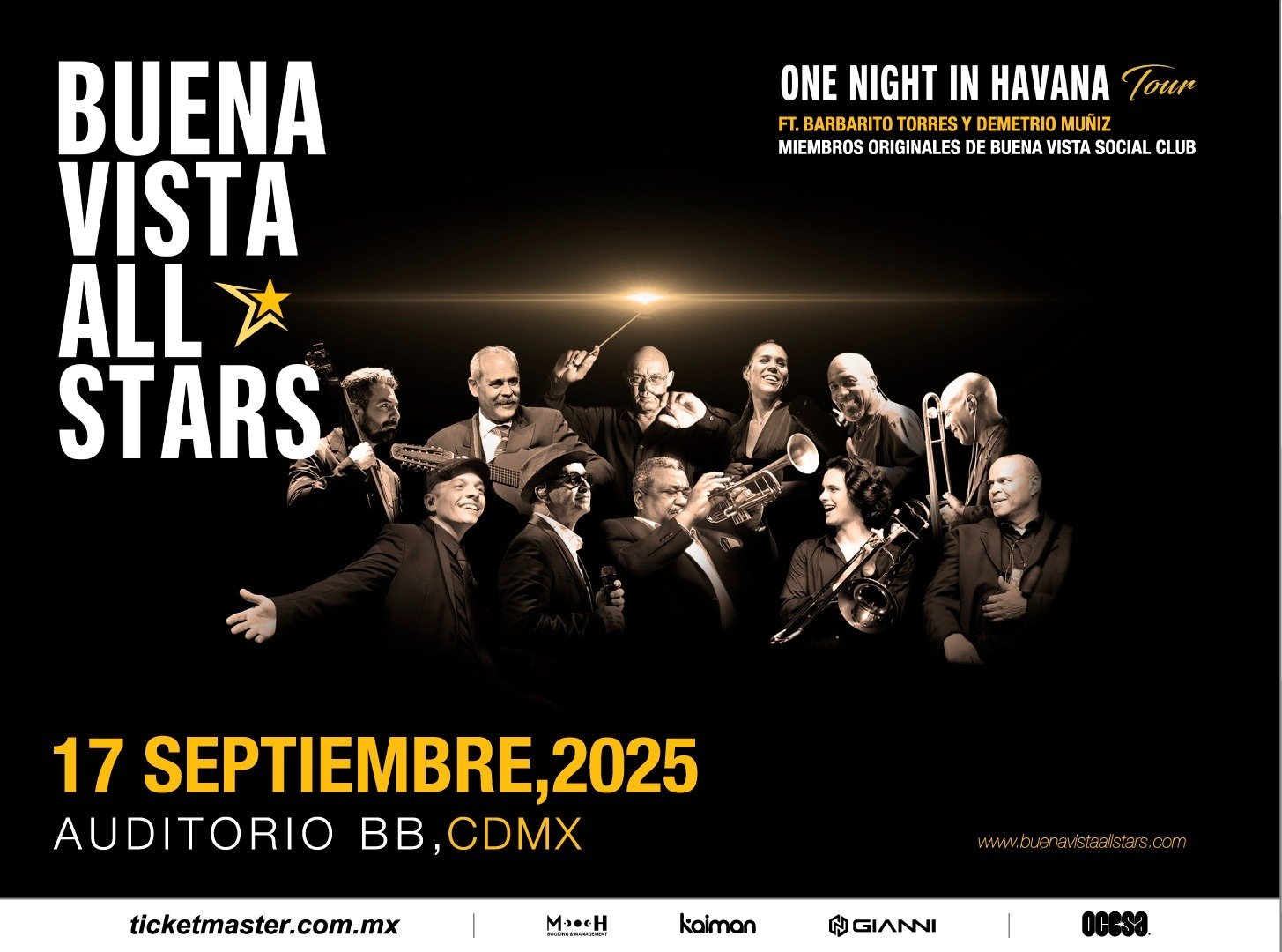 Buena Vista All Stars traerá a México el sabor del sonido cubano