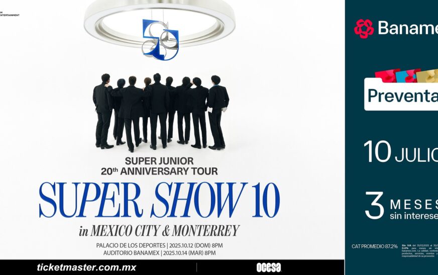 SUPER JUNIOR presenta su 20th ANNIVERSARY TOUR