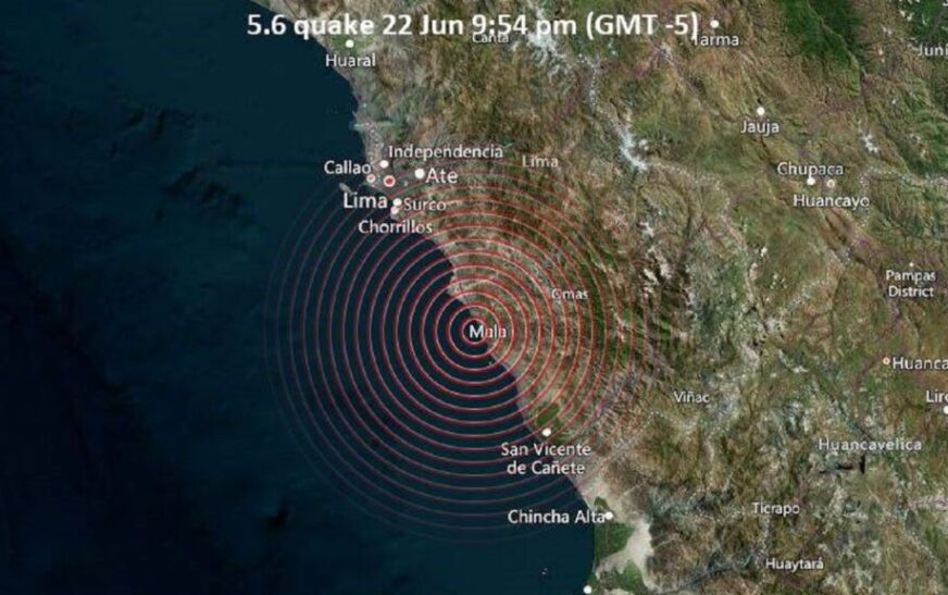 Fuerte sismo de magnitud 6,1 sacude el Callao y Lima sin dejar víctimas