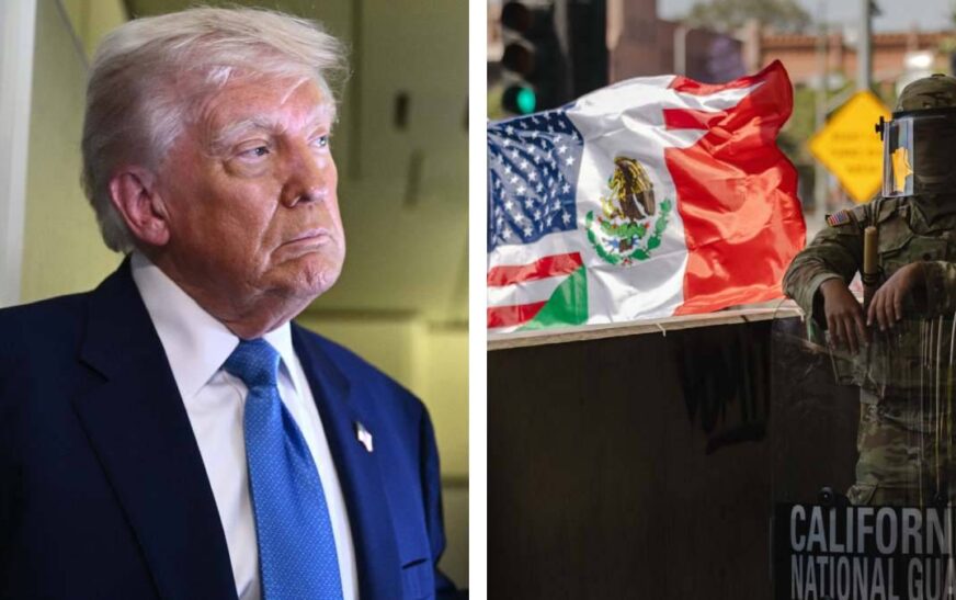Trump presume uso del Ejército en Los Ángeles y culpa al gobernador de California
