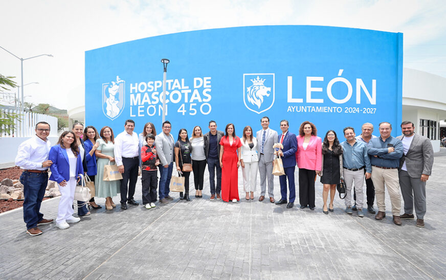 León inaugura el primer hospital veterinario público del Bajío