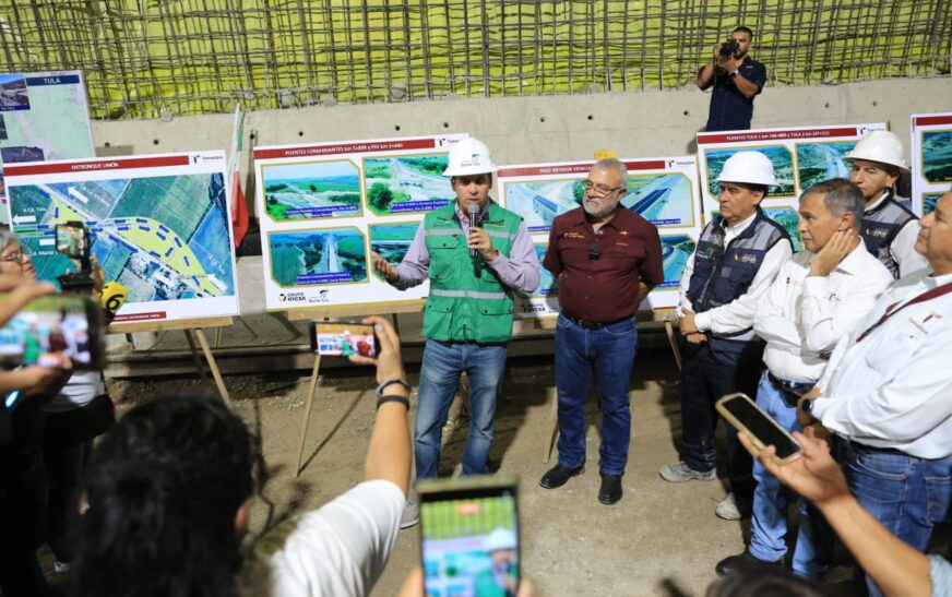 Avanza 87 % obra de la autopista Mante-Ocampo-Tula; detonará desarrollo regional del sur de Tamaulipas