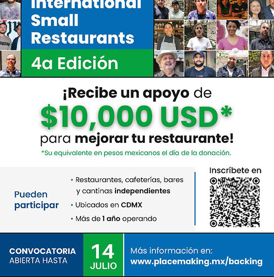 Abren convocatoria para apoyar a pequeños restaurantes en Ciudad de México con 10 mil dólares