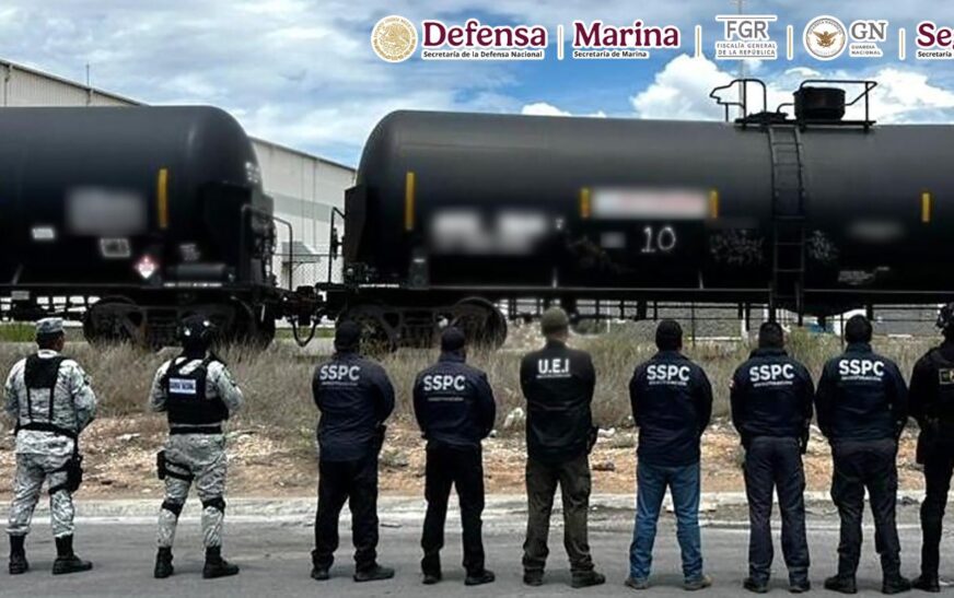 Aseguran 15 millones de litros de combustible en Coahuila