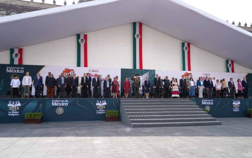 Gloria de Tenochtitlán sigue intacta: Clara Brugada