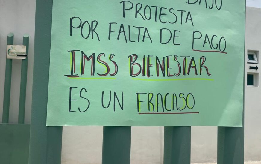 Fracasa IMSS-Bienestar en Edomex, deja sin bonos a personal en hospitales