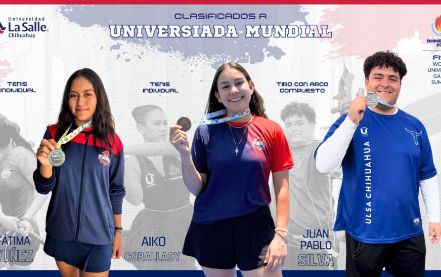 Estudiantes de La Salle Chihuahua integrarán la selección mexicana para la Universiada Mundial 2025