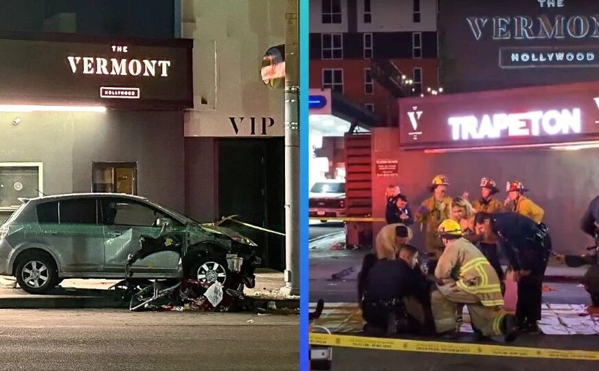 Atropellamiento masivo en Los Ángeles deja 30 heridos afuera de una discoteca
