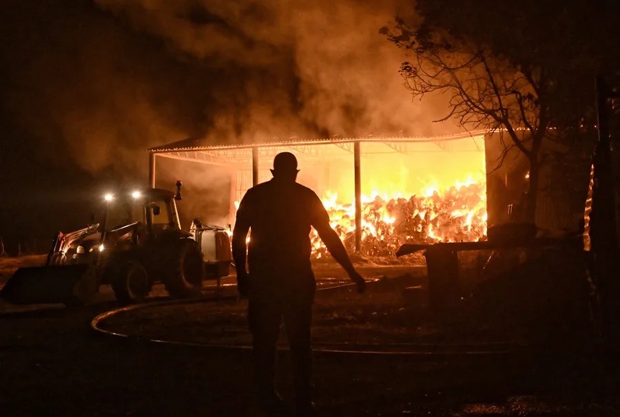 Tres nuevos incendios forestales en Grecia obligan a evacuar a unas 1.300 personas