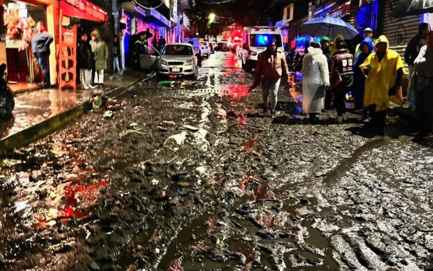 Decenas de familias afectadas en La Magdalena Contreras tras lluvia atípica, deja 59 casas afectadas