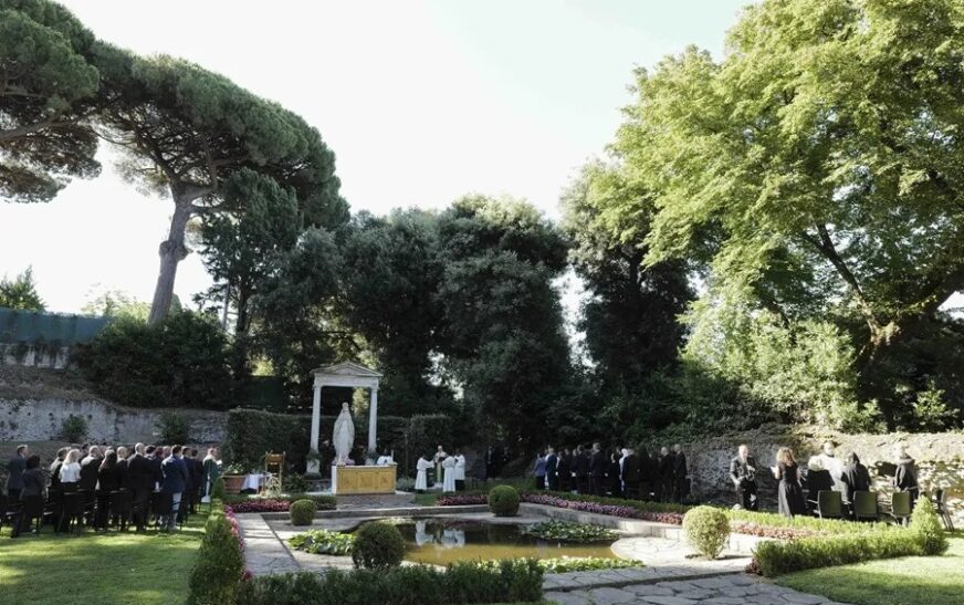 El papa León XIV recibe a Zelenski en Castel Gandolfo