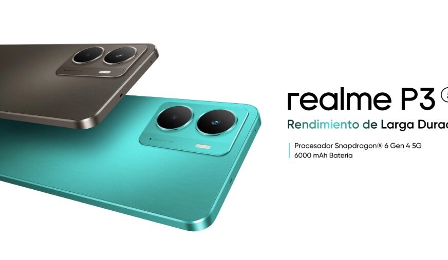 realme P3 llega con gran precio, batería Titan de 6000 mAh: más poder, mejor experiencia y más acción
