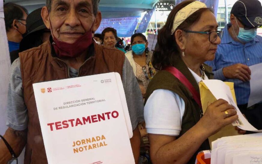 Testamentos gratuitos ahora desde los 40 años en la Ciudad de México