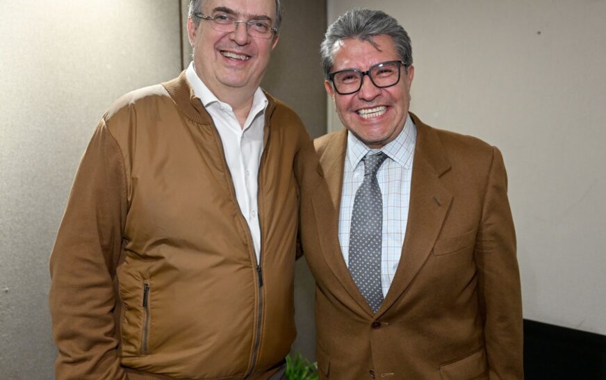Afirma Ricardo Monreal que Marcelo Ebrard es una pieza clave en la negociación arancelaria con EUA y en la Cuarta Transformación