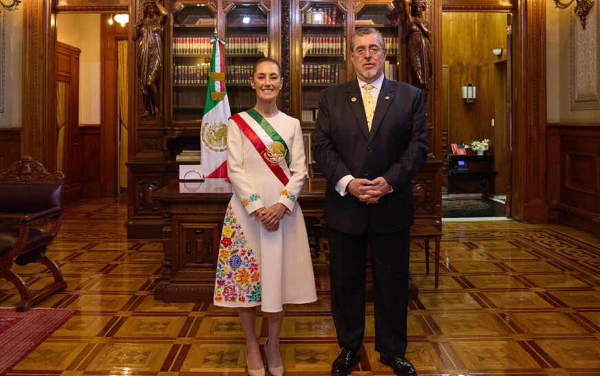 Sheinbaum y presidente de Guatemala afinan detalles previos a encuentro