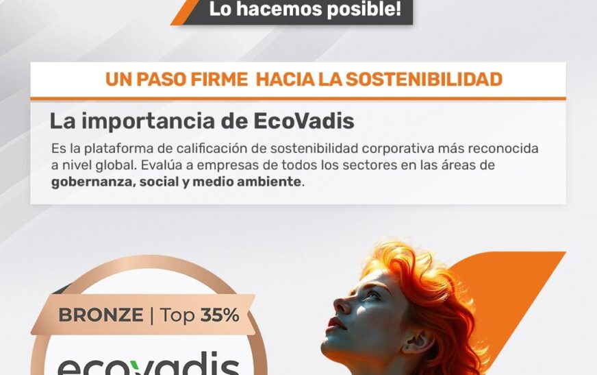 SLM obtiene medalla de sostenibilidad EcoVadis, consolidando su liderazgo ESG a nivel global