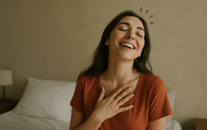 Zona V sin vergüenza: Saba invita a hablar del orgasmo como parte del bienestar integral
