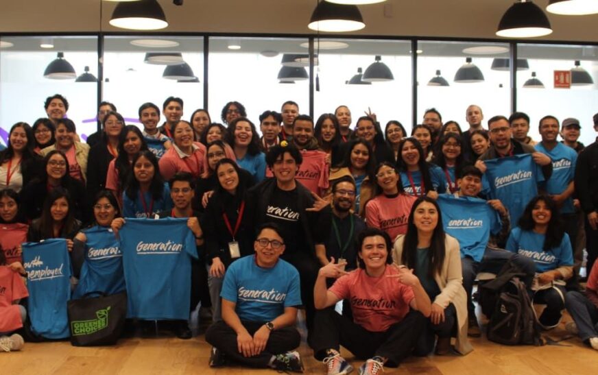 Más de la mitad de los jóvenes trabajan en la informalidad y Generation México busca cambiarlo