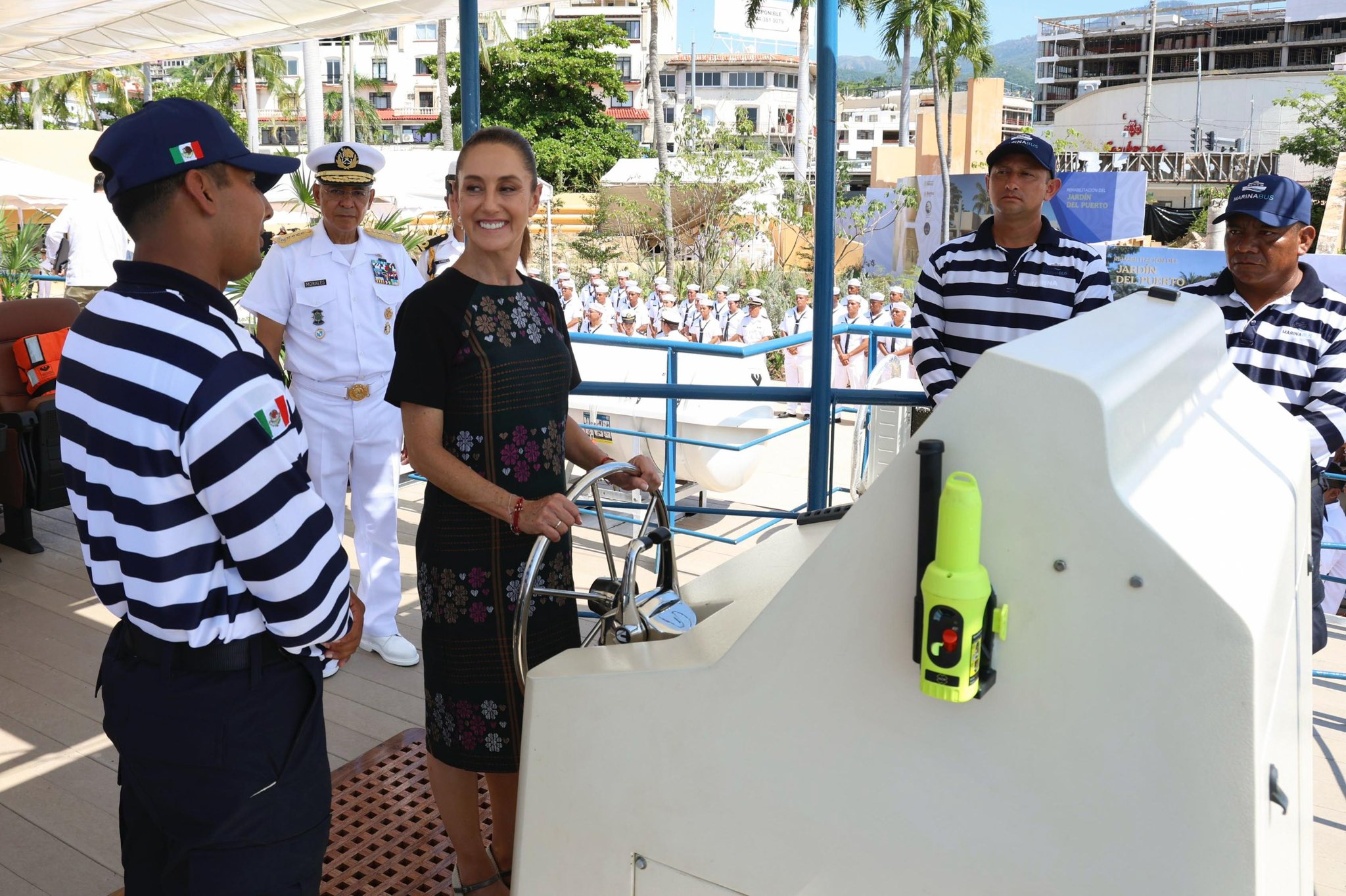 Marinabús: costo y ruta del nuevo transporte que inauguró Sheinbaum en Acapulco