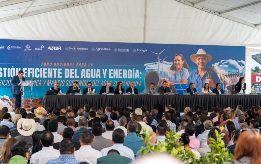 Ramírez Cuéllar plantea decálogo para lograr justicia hídrica y transición energética