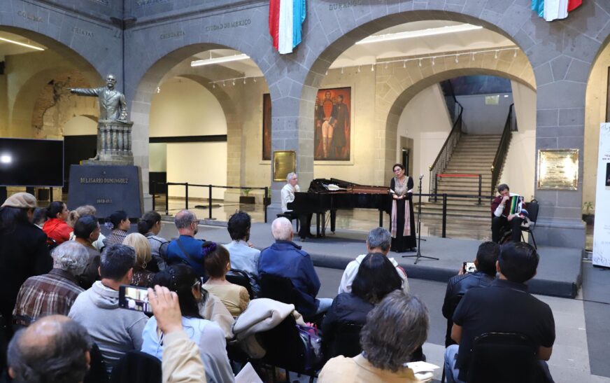 Presentan en la antigua casona de Xicoténcatl recital dedicado a la música tradicional mexicana