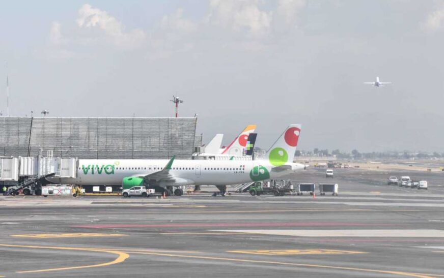 AICM reanuda operaciones tras suspensión por lluvias en CDMX