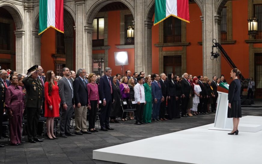 Primer informe: Sheinbaum destaca disminución de la pobreza en México