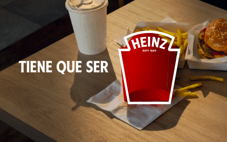 HEINZ revela la similitud entre las cajas de papas fritas y su icónico logotipo Keystone