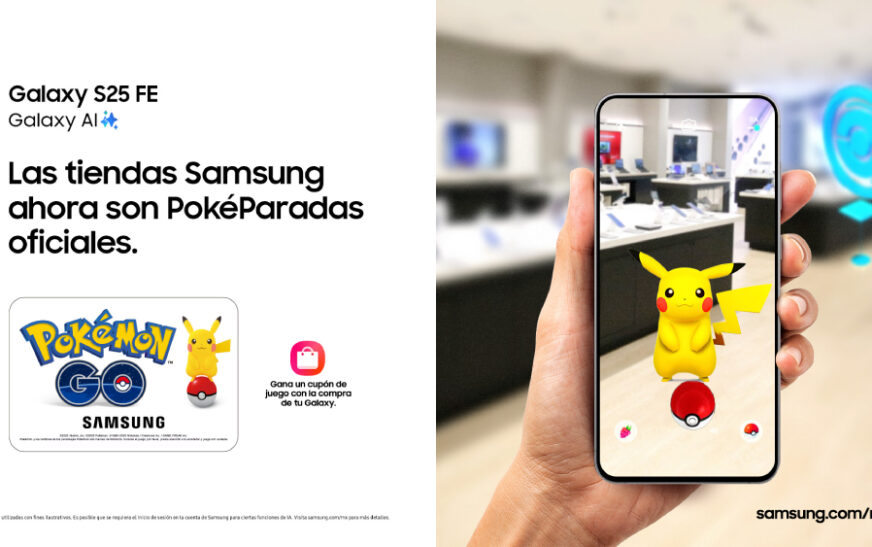 Samsung anuncia una alianza exclusiva con Pokémon GO en Galaxy Store para el lanzamiento del Galaxy S25 FE