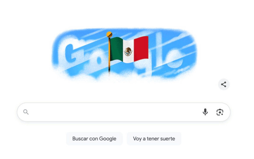 Viva México! Google celebra el 16 de septiembre con un doodle por el Día de la Independencia
