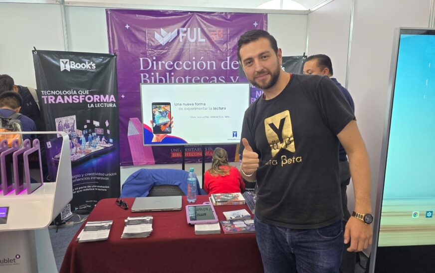 YBooks revoluciona la lectura inmersiva en la FUL 2025 de Pachuca