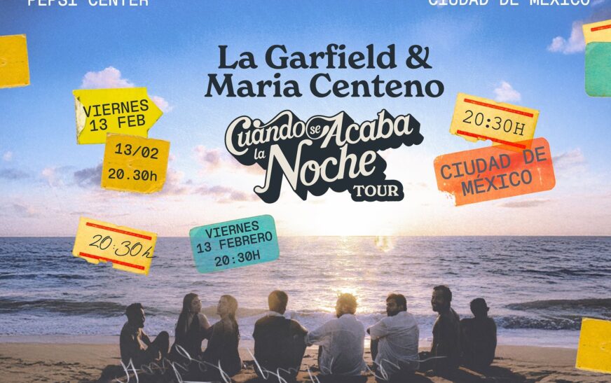 Los tapatíos de La Garfield regresan a la CDMX con su gira: Cuando Se Acaba La Noche